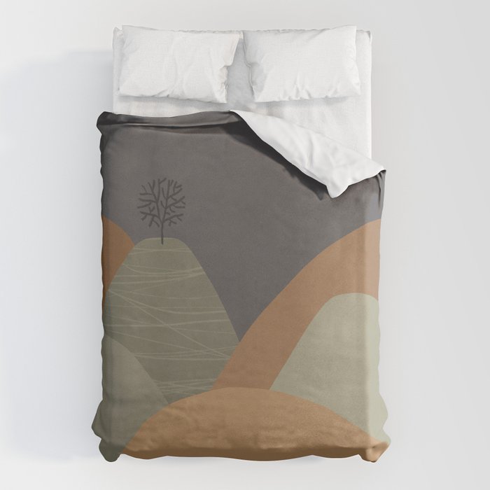 Mountains #3 Duvet Cover Gallery Image 6