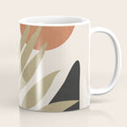 Tropical Leaf- Abstract Art 9 Coffee Mug Gallery Image 1
