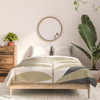 Tropical Leaf- Abstract Art 9 Comforter Gallery Image 3