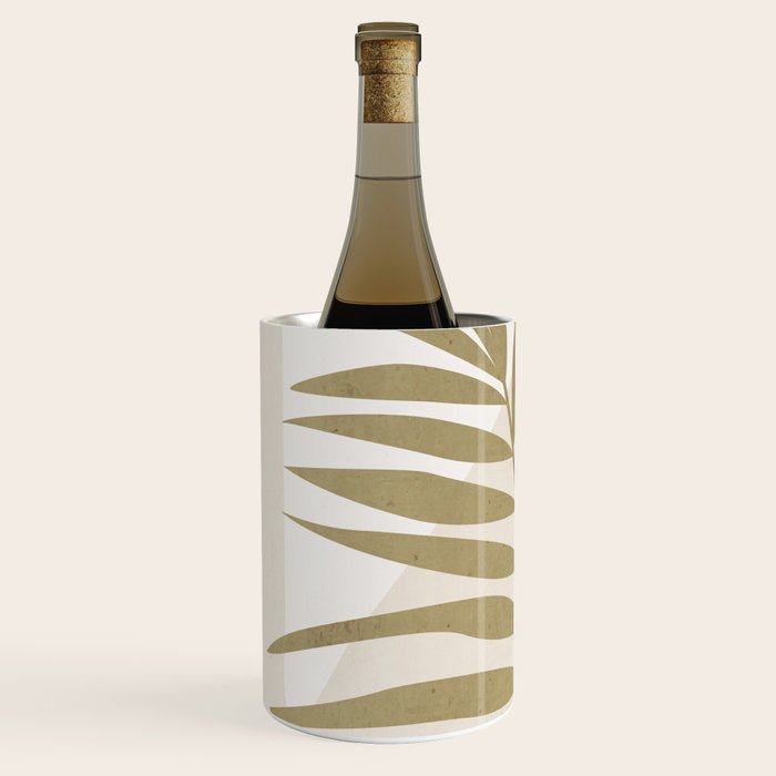 Tropical Leaf- Abstract Art 9 Wine Chiller Gallery Image 2