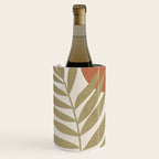 Tropical Leaf- Abstract Art 9 Wine Chiller Gallery Image 1