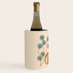 Ginger Tabby And Wildflowers Wine Chiller Gallery Image 2