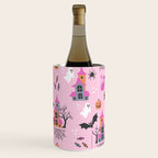 Pink Halloween pastel spooky party Wine Chiller Gallery Image 3