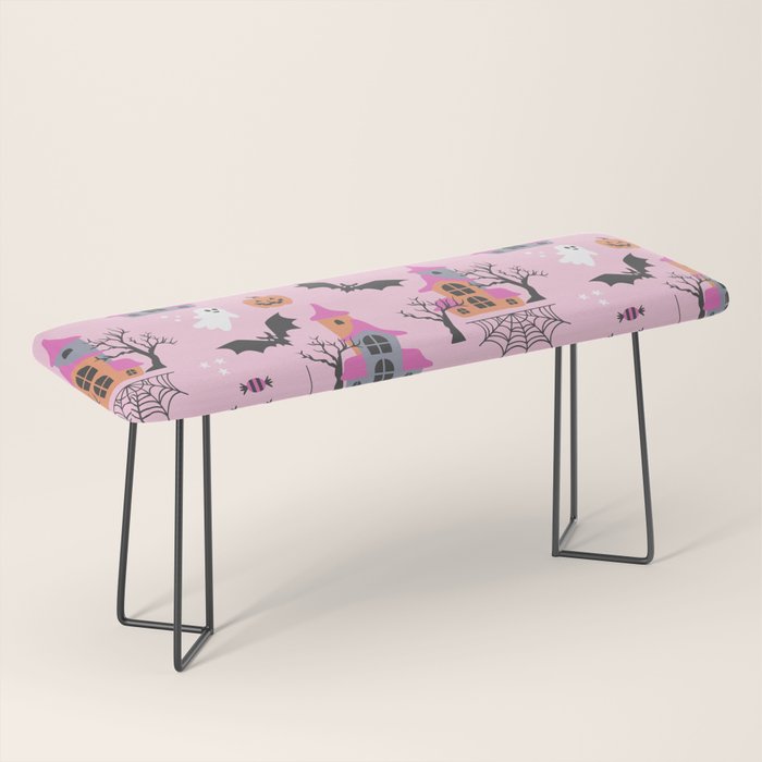 Pink Halloween pastel spooky party Bench Gallery Image 1