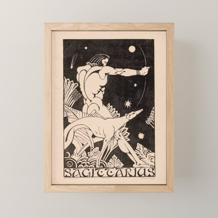 Sagittarius Mini Art Print Gallery Image 1