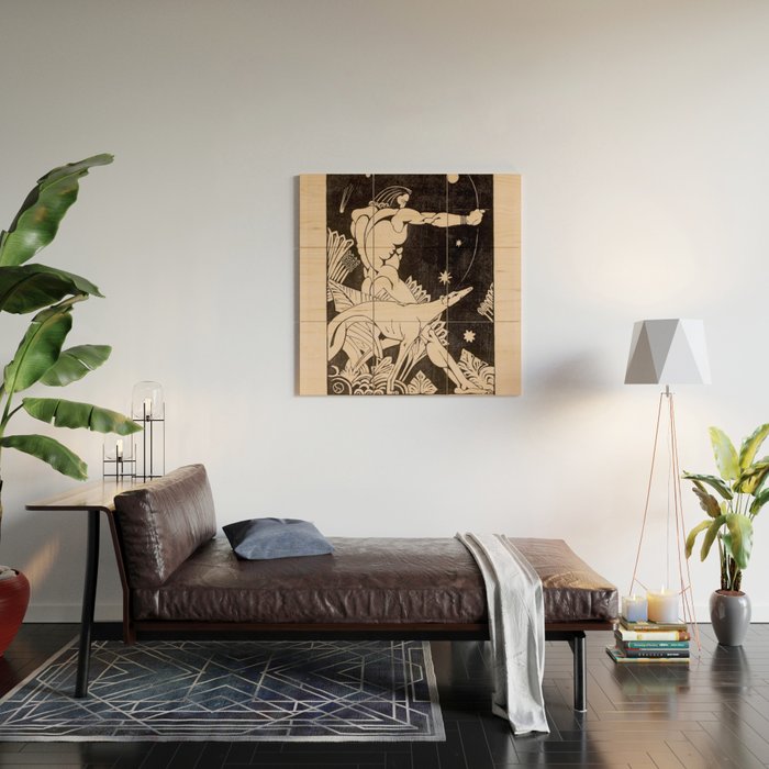 Sagittarius Wood Wall Art Gallery Image 2