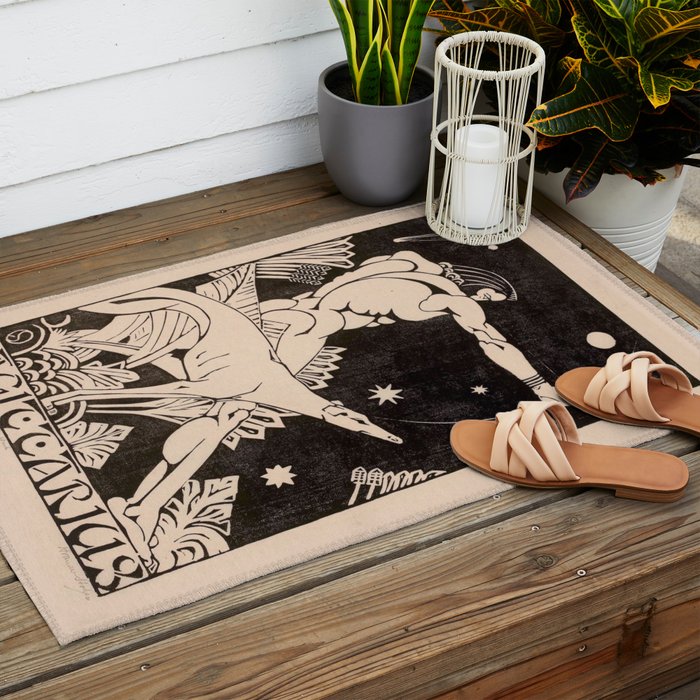 Sagittarius Outdoor Rug Gallery Image 2