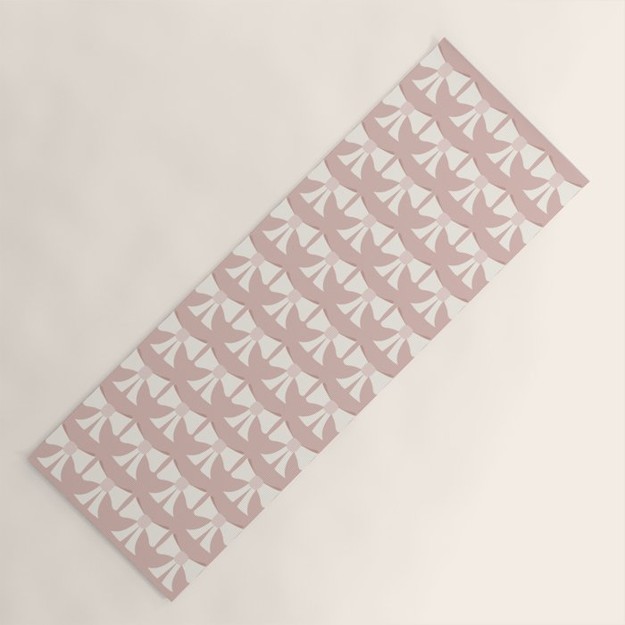 Vintage Bows XV Pink Yoga Mat Gallery Image 1