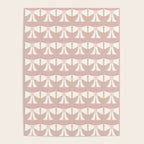 Vintage Bows XV Pink Poster Gallery Image 4