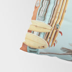 Surf Van II - Vintage Coastal Adventure Print Pillow Sham Gallery Image 4