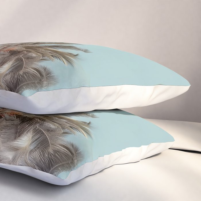 Surf Van II - Vintage Coastal Adventure Print Pillow Sham Gallery Image 3