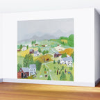 Anna Mary Robertson 'Grandma' Moses Mountains American Folk Art Wall Mural Gallery Image 2