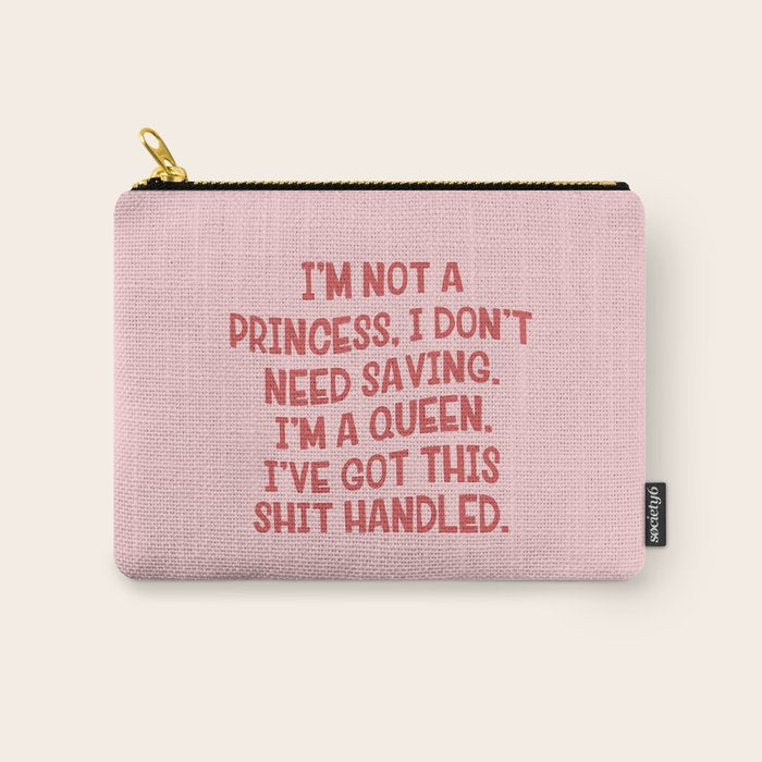 I've Got This Shit Handled, Funny,  Saying Carry All Pouch Gallery Image 1