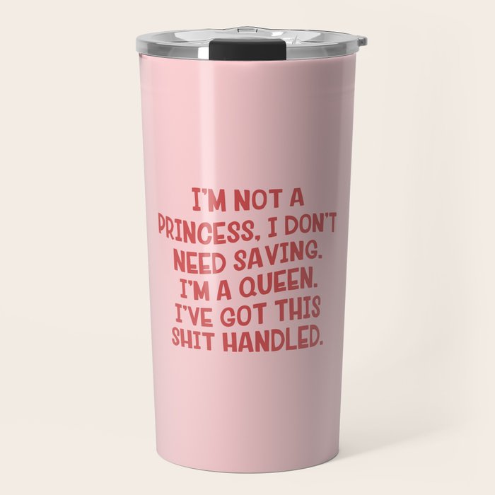 I've Got This Shit Handled, Funny,  Saying Travel Mug Gallery Image 1