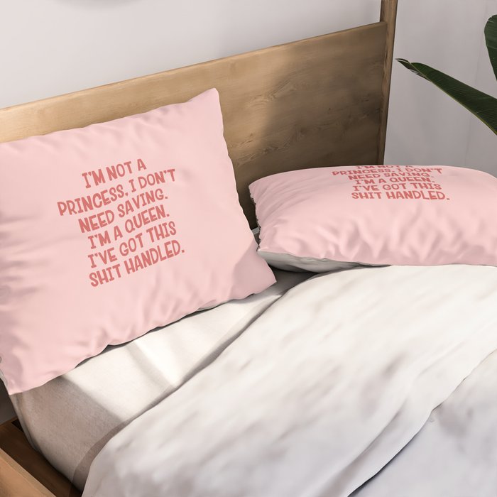 I've Got This Shit Handled, Funny,  Saying Pillow Sham Gallery Image 2