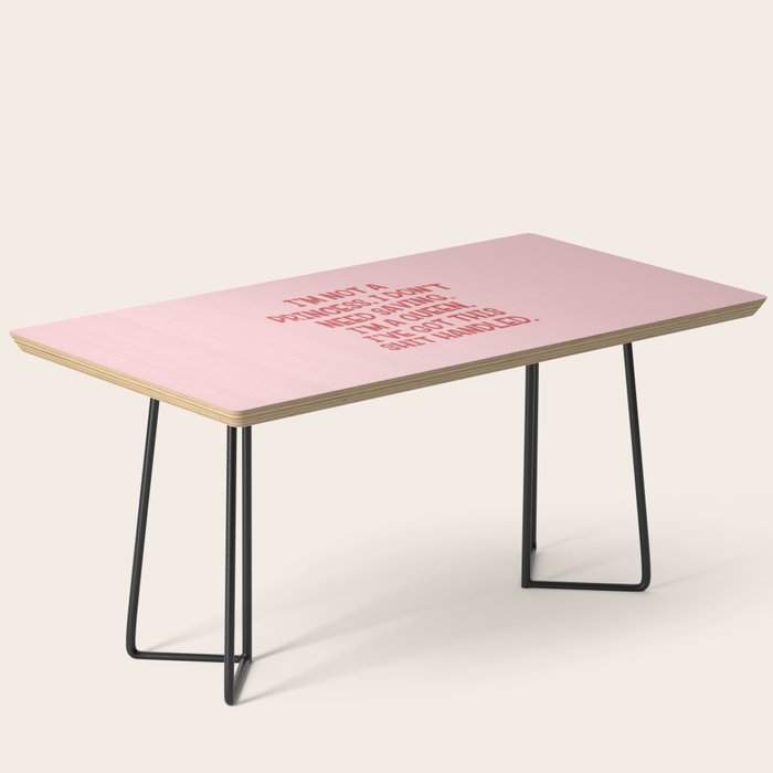 I've Got This Shit Handled, Funny,  Saying Coffee Table Gallery Image 1
