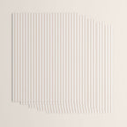 Classic Small Beige Burlap French Mattress Ticking Double Stripes Wrapping Paper Gallery Image 3