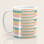 Mixed Stripes Pattern X Retro Summer Coffee Mug Gallery Image 3