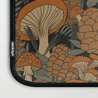 Autumn Mushrooms and Pinecones Laptop Sleeve Gallery Image 3