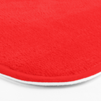 NOW BRIGHT RED SOLID COLOR Bath Mat Gallery Image 3