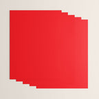 NOW BRIGHT RED SOLID COLOR Wrapping Paper Gallery Image 3