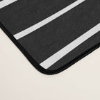 Abstract Stripes on Black Desk Mat Gallery Image 4