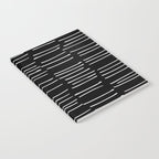 Abstract Stripes on Black Notebook Gallery Image 2