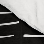 Abstract Stripes on Black Comforter Gallery Image 4