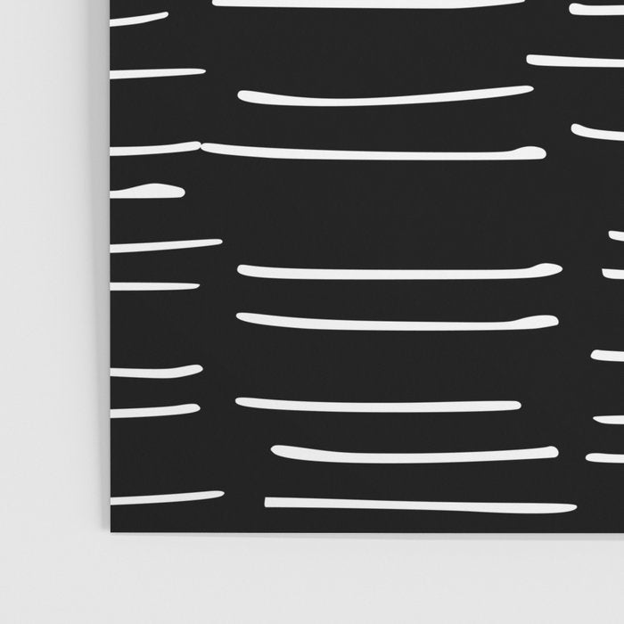 Abstract Stripes on Black Poster Gallery Image 3