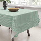 Art Deco Arch Pattern XX Tablecloth Gallery Image 3