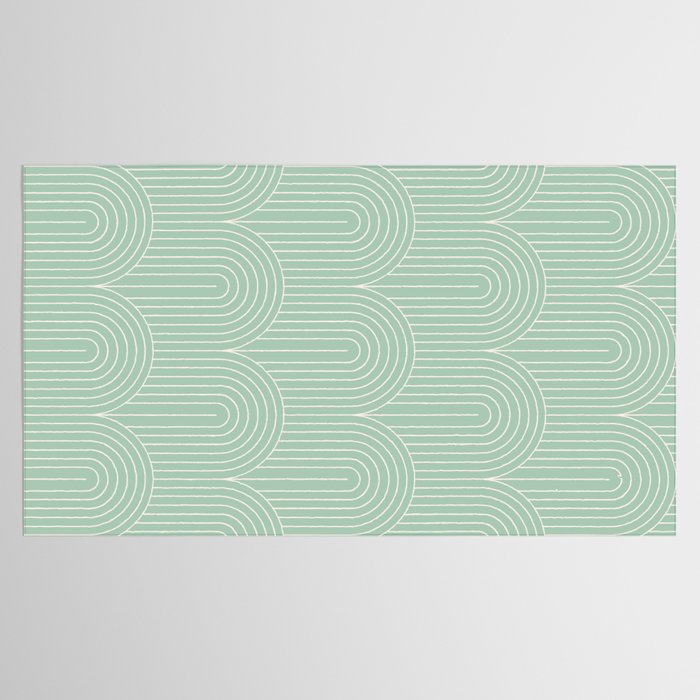 Art Deco Arch Pattern XX Tablecloth Gallery Image 2