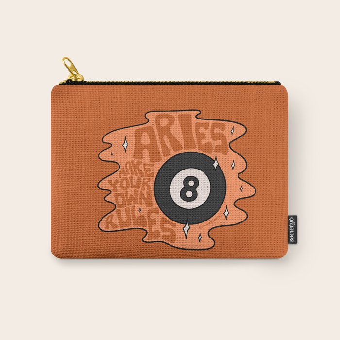 Aries Magic 8 Ball Carry All Pouch Gallery Image 1