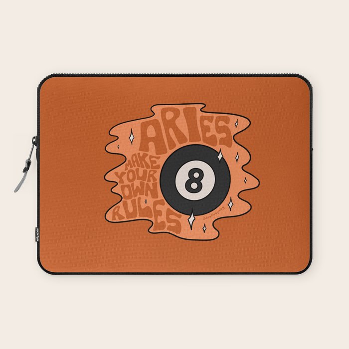 Aries Magic 8 Ball Laptop Sleeve Gallery Image 1