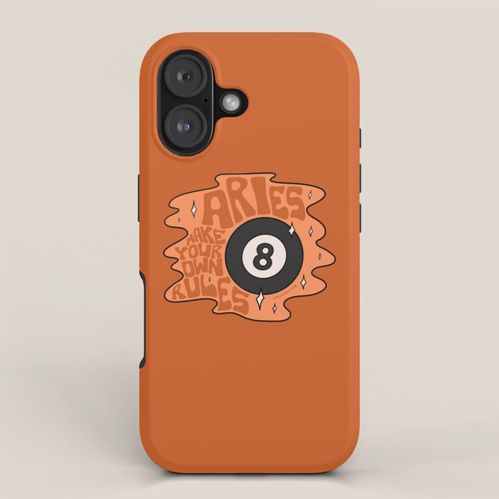 Aries Magic 8 Ball iPhone Case Gallery Image 1