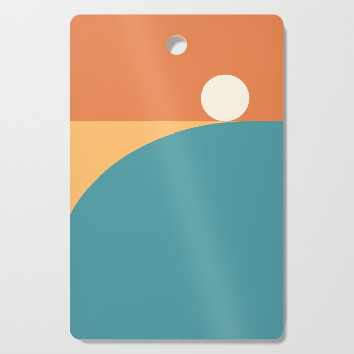 Simplistic Landscape XXII Cutting Board Gallery Image 1