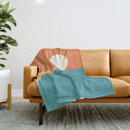 Simplistic Landscape XXII Throw Blanket Gallery Image 1