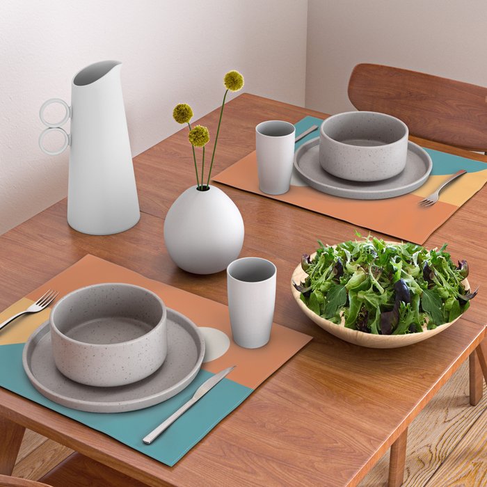 Simplistic Landscape XXII Placemat Gallery Image 2