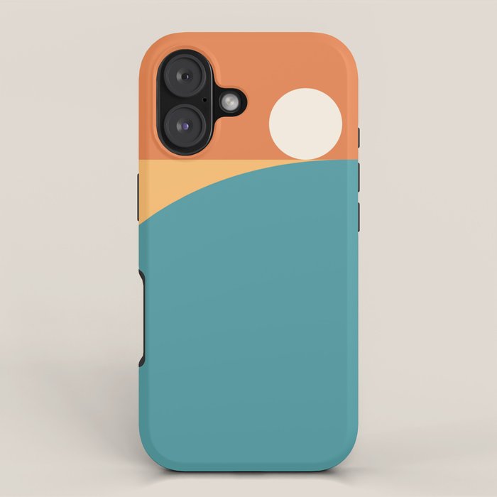 Simplistic Landscape XXII iPhone Case Gallery Image 1