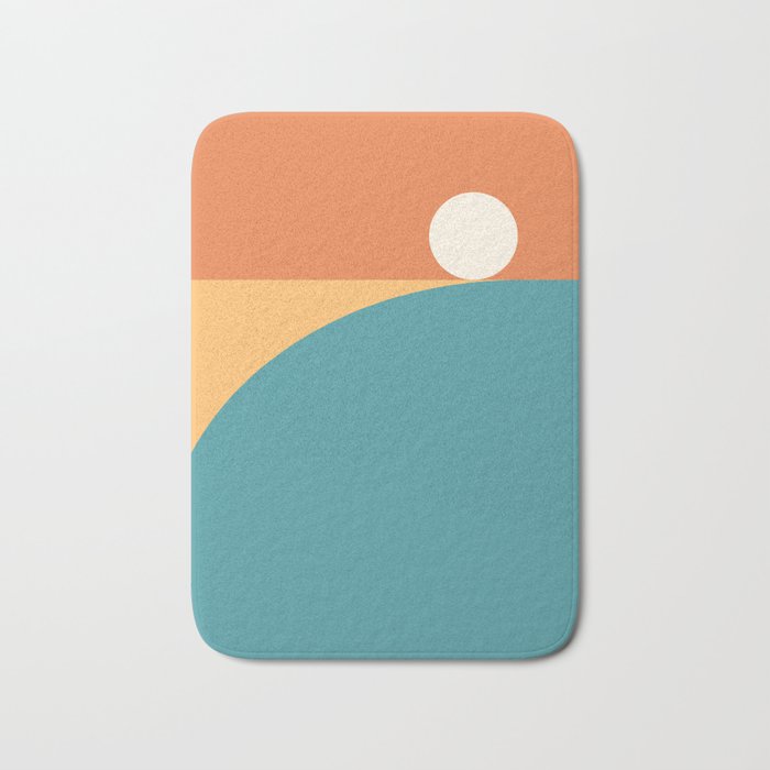 Simplistic Landscape XXII Bath Mat Gallery Image 1
