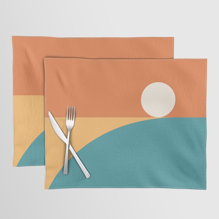 Simplistic Landscape XXII Placemat Gallery Image 1