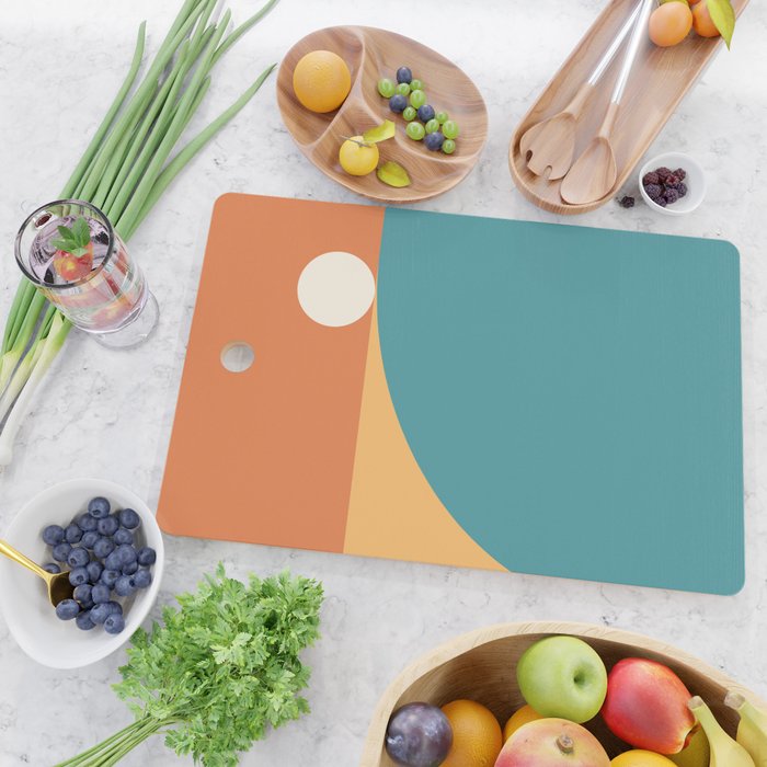 Simplistic Landscape XXII Cutting Board Gallery Image 2