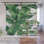 Tropical banana leaves VI Wall Mural Gallery Image 1