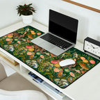 Zinnia Mushroom Garden Desk Mat Gallery Image 2