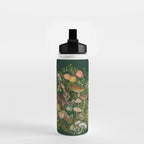 Zinnia Mushroom Garden Water Bottle Gallery Image 2