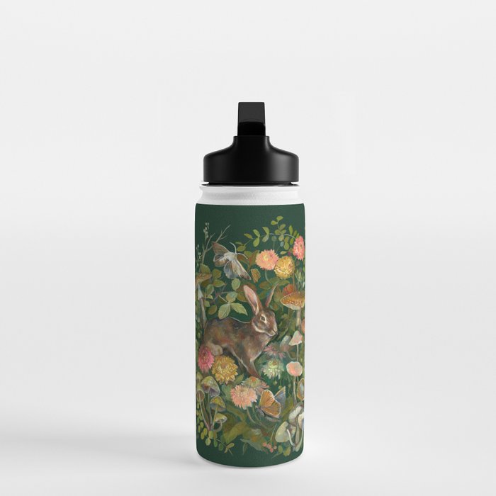 Zinnia Mushroom Garden Water Bottle Gallery Image 3