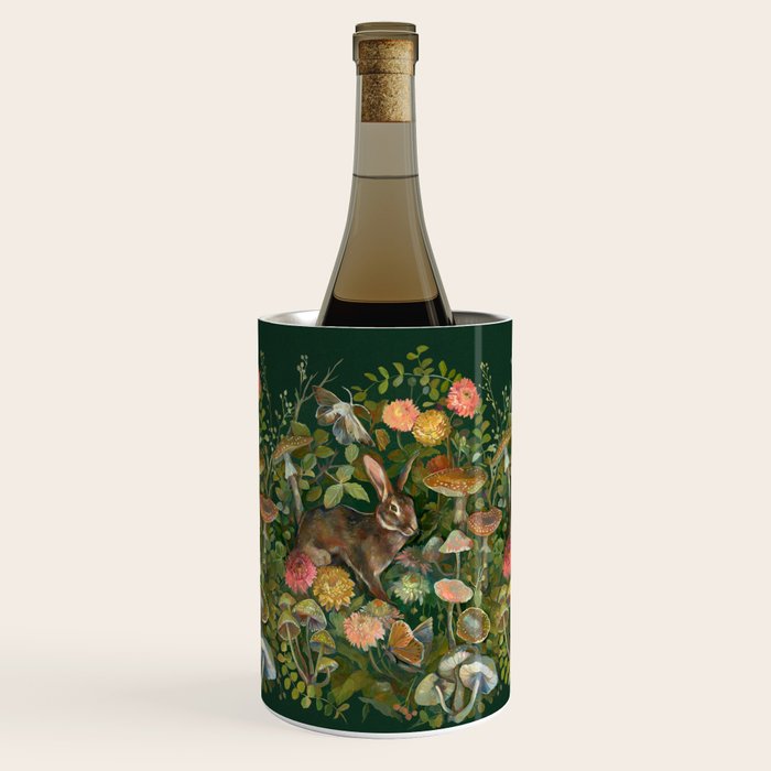 Zinnia Mushroom Garden Wine Chiller Gallery Image 1