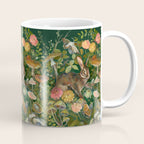 Zinnia Mushroom Garden Coffee Mug Gallery Image 1