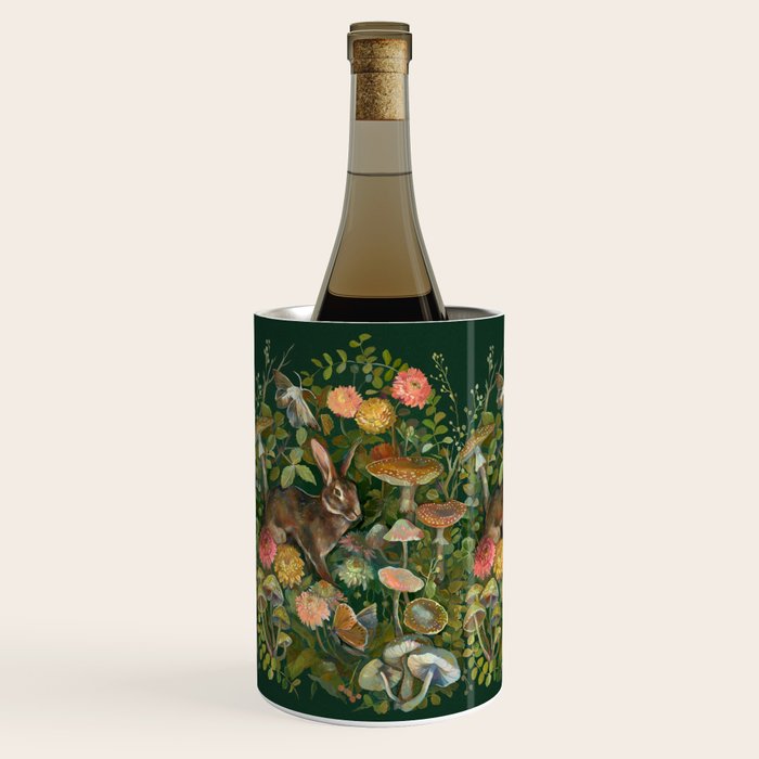 Zinnia Mushroom Garden Wine Chiller Gallery Image 2