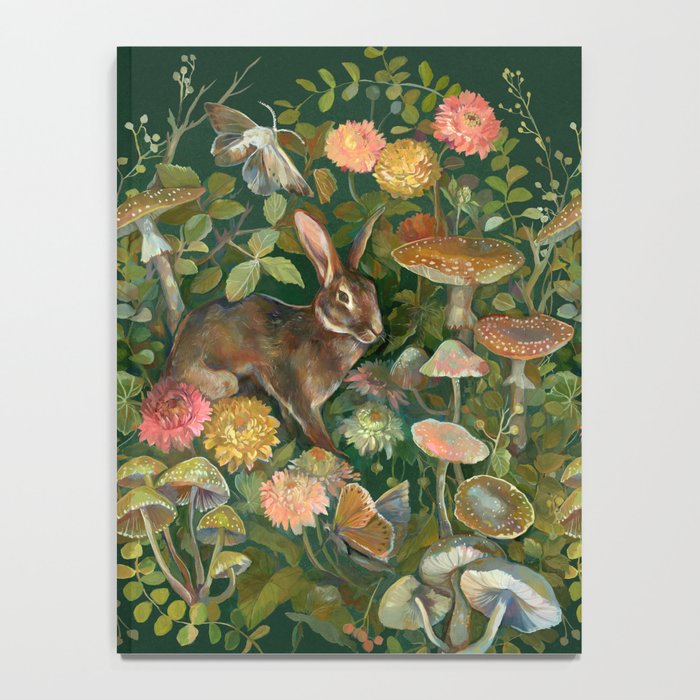 Zinnia Mushroom Garden Notebook Gallery Image 4