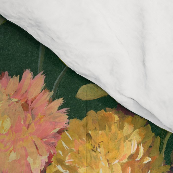 Zinnia Mushroom Garden Comforter Gallery Image 4
